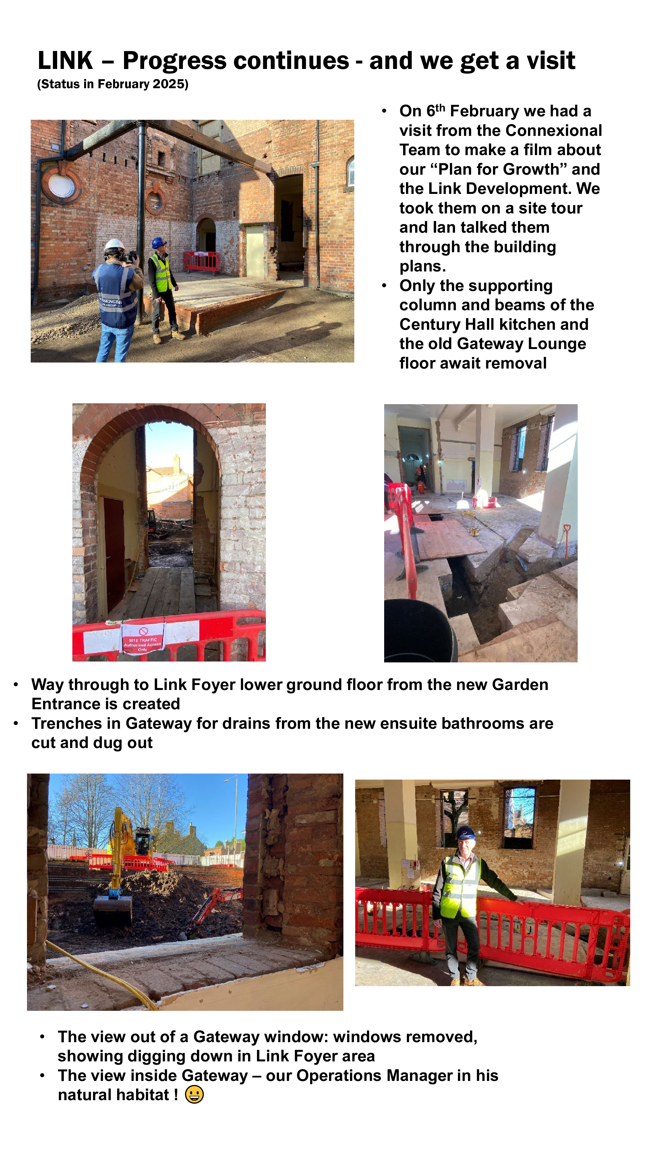 February Update - The Link Project