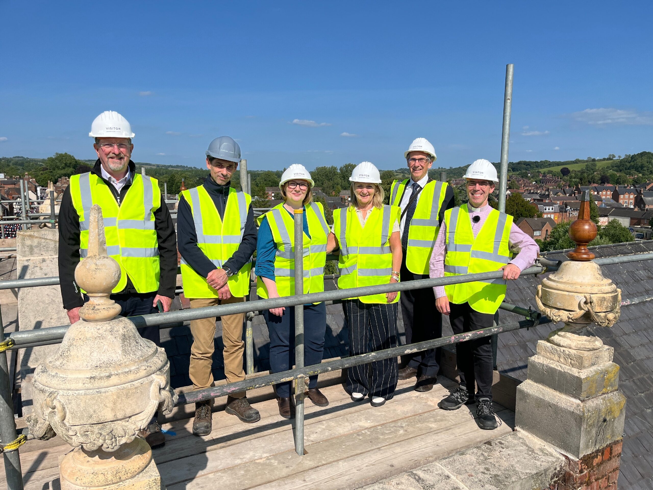 The Topping Out Ceremony of The Link Centre & Gateway Lodge at Ashbourne Methodist Church