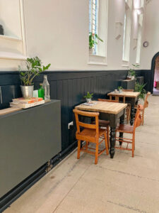 Cornerstone Coffee House has moved temporarily into Trinity Hall at Ashbourne Methodist Church